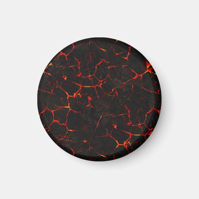 Falln Hot Lava Magnet (Front)