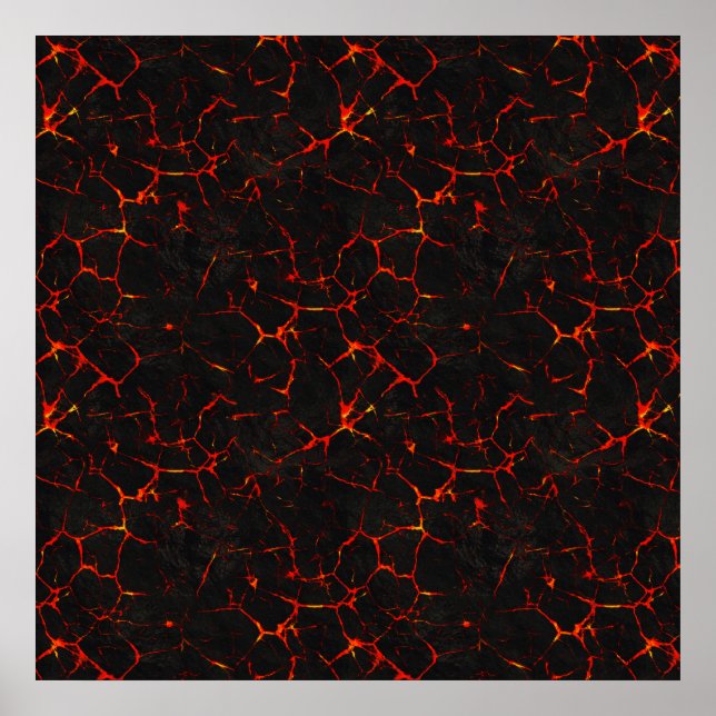 Falln Hot Lava Poster (Front)