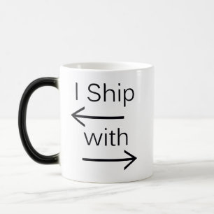 Falln I Ship It (You Choose Background Colour!) Magic Mug