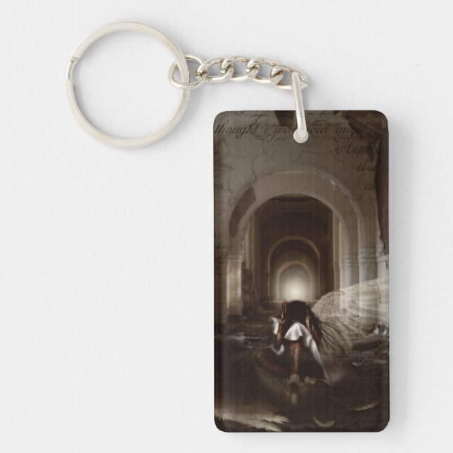 Falln I Thought I Was Your Angel Keychain (Front)