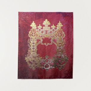 Falln Ink Stained Crimson Tapestry