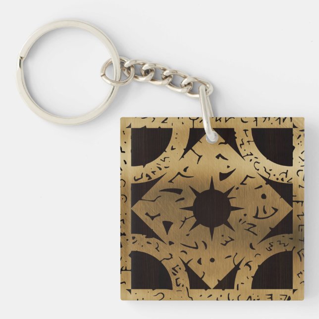Falln Lament Side F Keychain (Front)