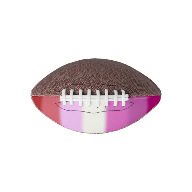 Falln Lesbian Pride Flag Football (Front)