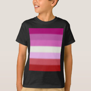 Falln Lesbian Pride Flag T-Shirt