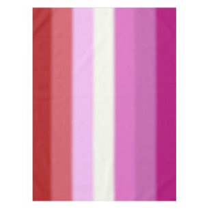 Falln Lesbian Pride Flag Tablecloth