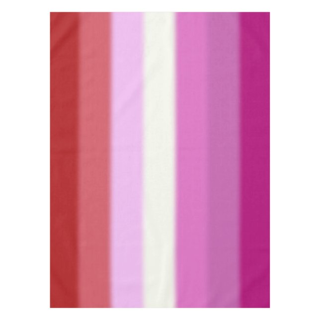 Falln Lesbian Pride Flag Tablecloth (Front)