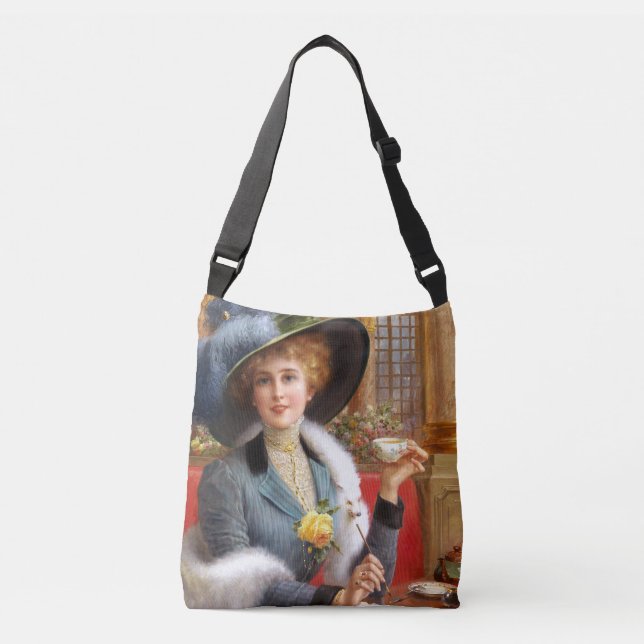 Falln Letters And Tea Crossbody Bag (Front)