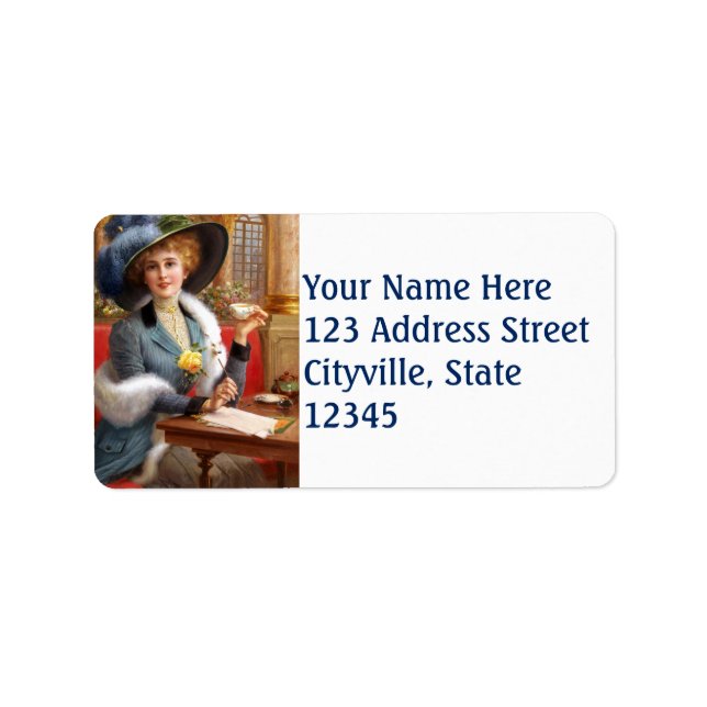 Falln Letters And Tea Label (Front)