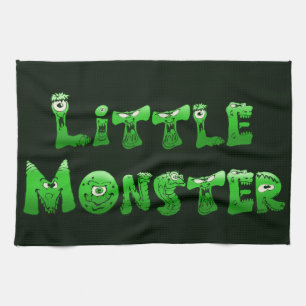 Falln Little Monster Kitchen Towel