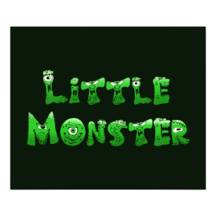 Falln Little Monster Photo Print