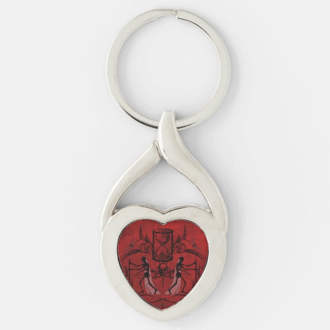 Falln Memento Mori Keychain (Front)