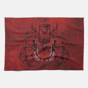 Falln Memento Mori Kitchen Towel