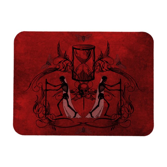 Falln Memento Mori Magnet (Horizontal)