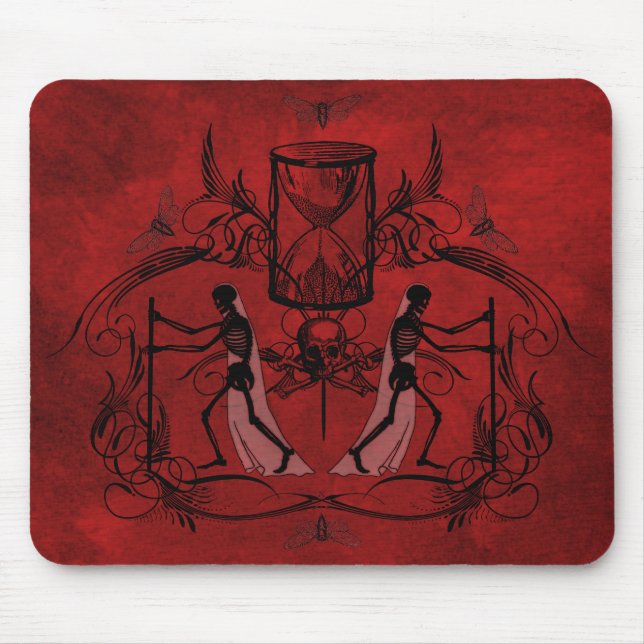 Falln Memento Mori Mouse Pad (Front)