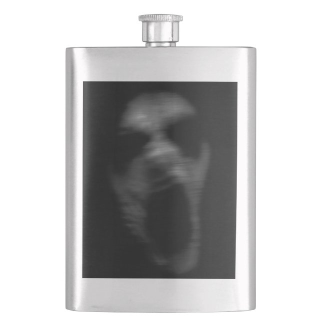 Falln Mental Disturbances Hip Flask (Front)