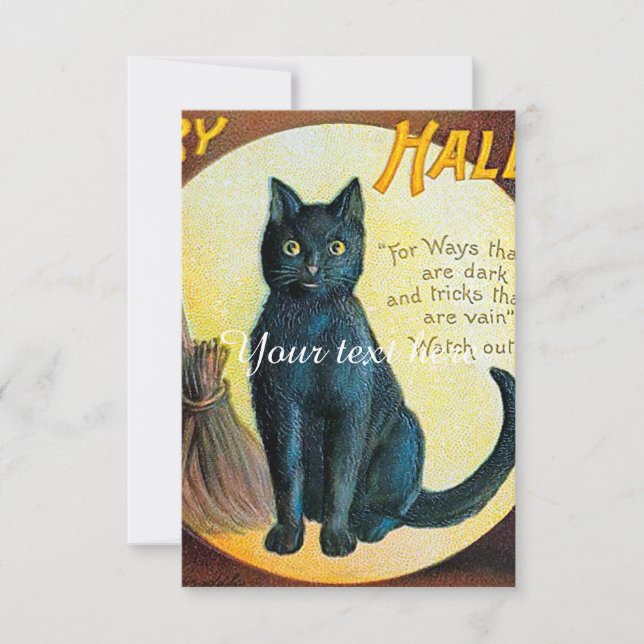 Falln Merry Halloween Cat (Front)