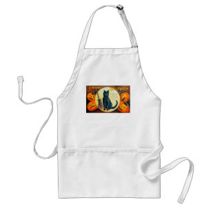Falln Merry Halloween Cat Standard Apron