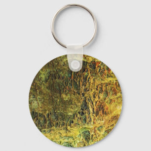Falln Mossy Stones Keychain