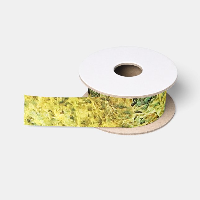Falln Mossy Stones Satin Ribbon (Spool)