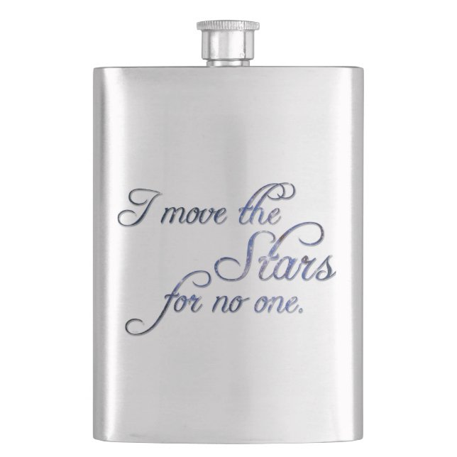 Falln Move The Stars Hip Flask (Front)