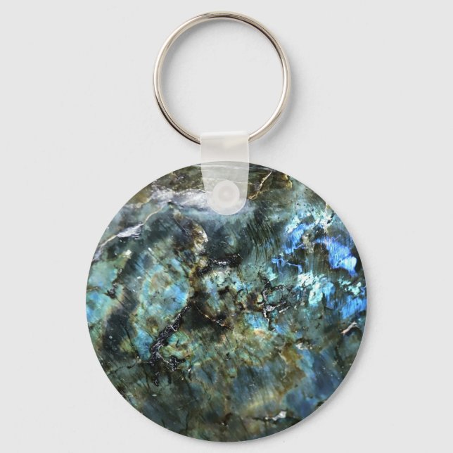 Falln Ocean Stone Keychain (Front)
