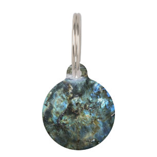 Falln Ocean Stone Pet Tag