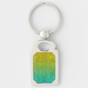 Falln Ocean Sunrise Glitter Gradient Keychain