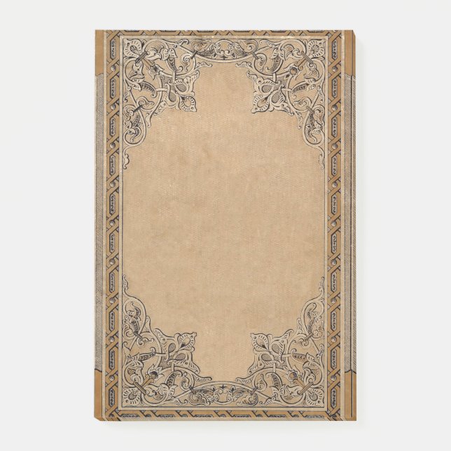 Falln Old Knotwork Paper Post-it Notes (Front)