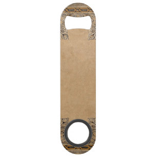 Falln Old Sepia Knotwork Paper Bar Key