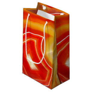 Falln Orange Agate Small Gift Bag