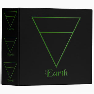 Falln Pagan Earth Element Symbol Binder