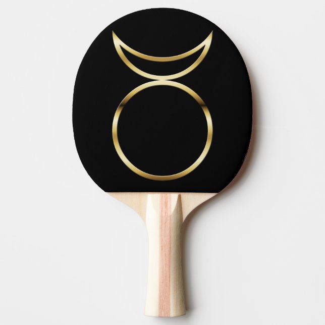 Falln Pagan Horned God Symbol Ping Pong Paddle (Front)