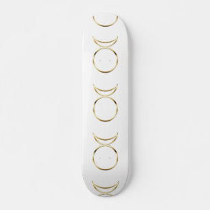 Falln Pagan Horned God Symbol Skateboard