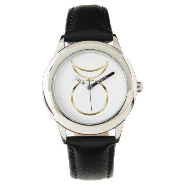 Falln Pagan Horned God Symbol Watch (Front)