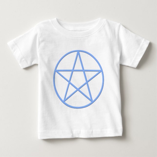 Falln Pagan Pentacle Baby T-Shirt (Front)