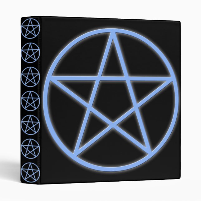 Falln Pagan Pentacle Binder (Front/Spine)