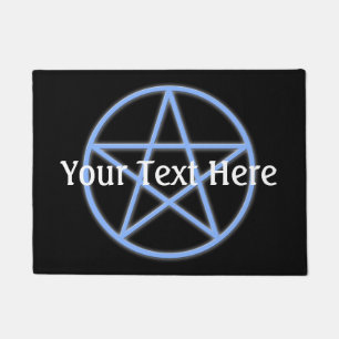 Falln Pagan Pentacle Doormat