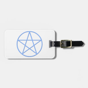Falln Pagan Pentacle Luggage Tag