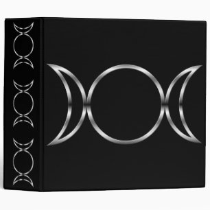 Falln Pagan Triple Goddess Symbol Binder
