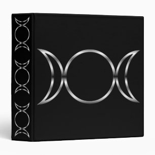 Falln Pagan Triple Goddess Symbol Binder