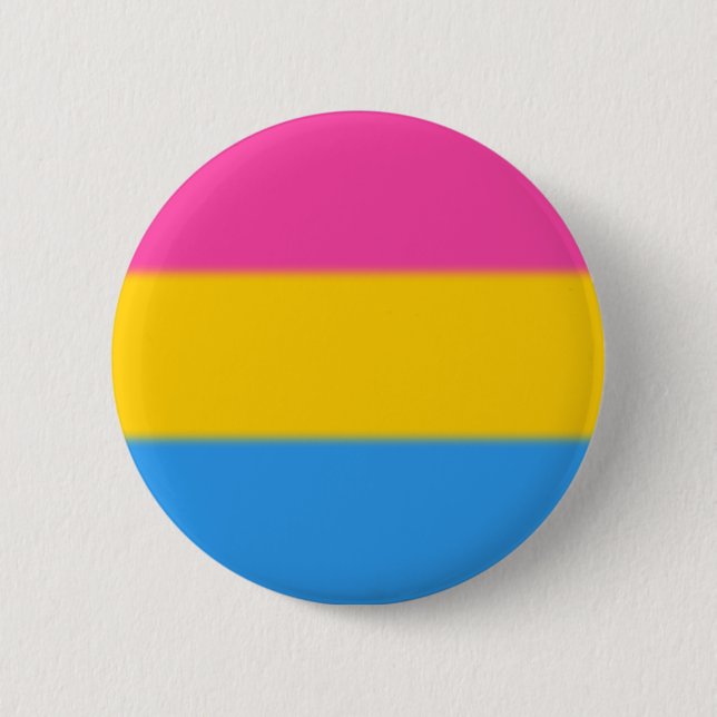 Falln Pansexual Pride Flag 2 Inch Round Button (Front)