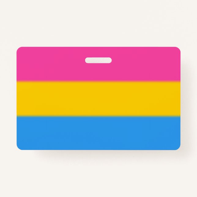 Falln Pansexual Pride Flag Badge (Front)