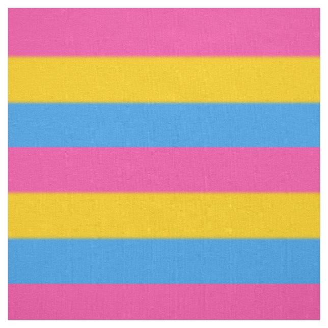 Falln Pansexual Pride Flag Fabric (Swatch)