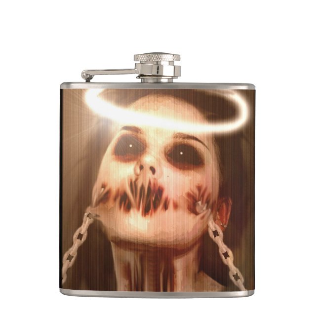 Falln Personal Saviour Hip Flask (Front)