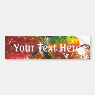 Falln Piedras Arcoiris Bumper Sticker