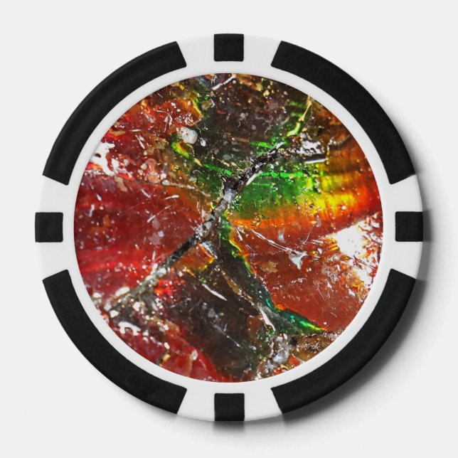 Falln Piedras Arcoiris Poker Chips (Front)