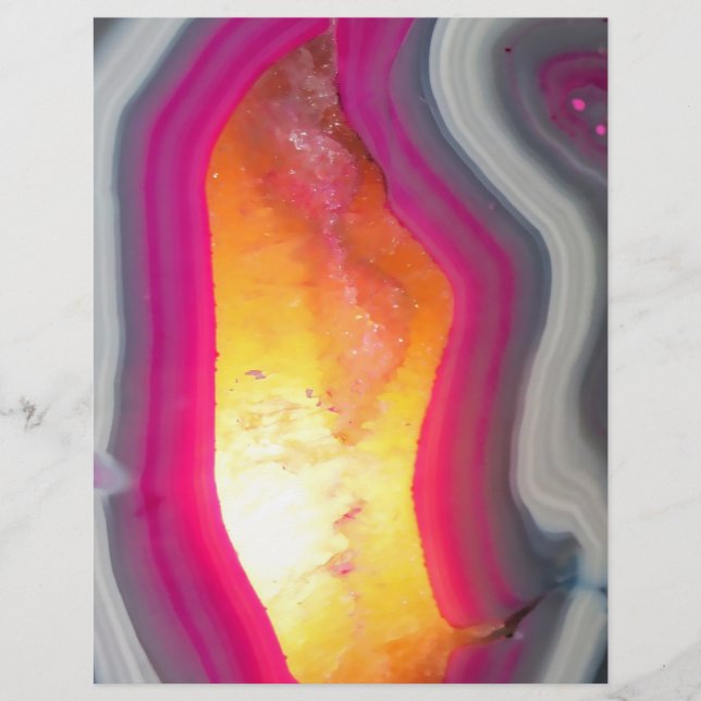 Falln Pink Geode Glow (Front)