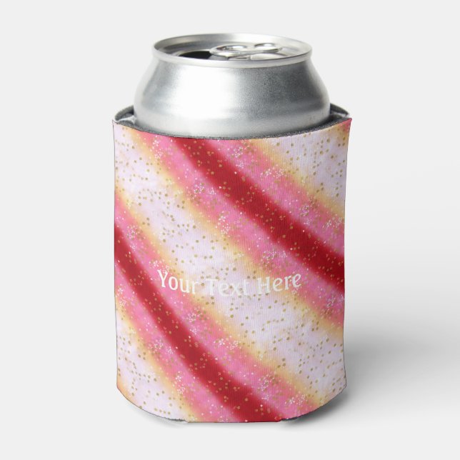 Falln Pink Sakura Sunrise Can Cooler (Can Front)