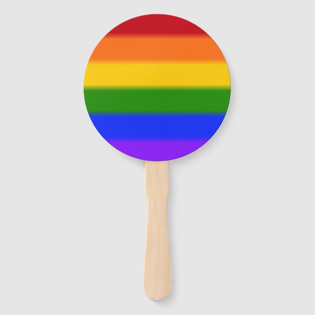 Falln Pride Hand Fan (Front)