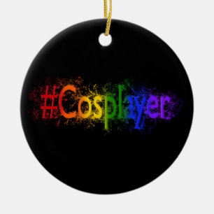 Falln Proud Cosplayer Ceramic Ornament